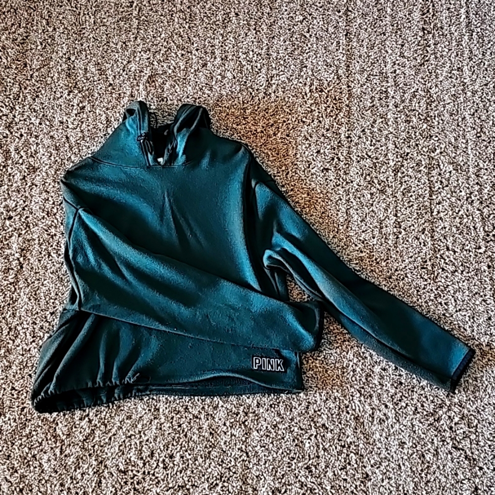Pink Deep Green Sweathshirt